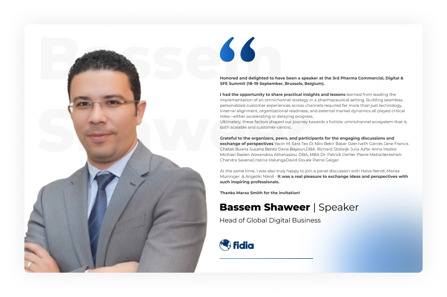 Bassem Shaweer Testimonial